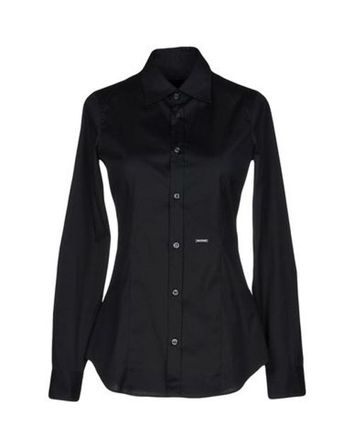 Woman Shirt Black Size 0 Cotton