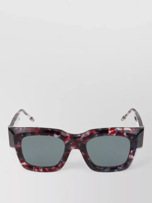 Thom Browne - sunglasses square frame metal accents ues950a