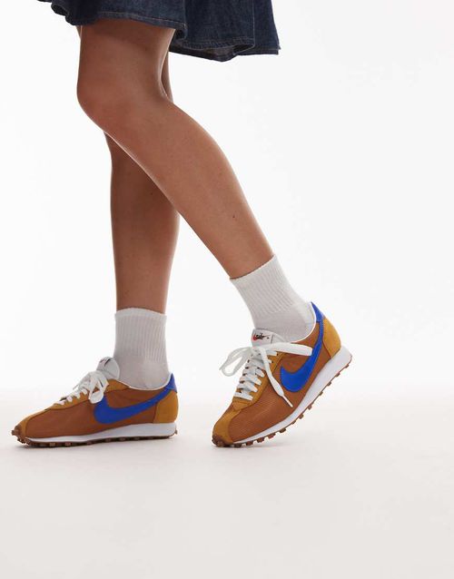 LD-1000 unisex trainers in tan and blue-Neutral