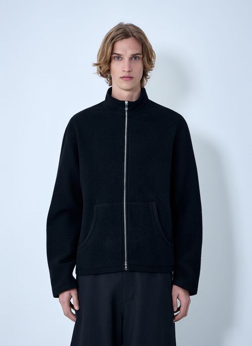 Wool Zip-up Jacket