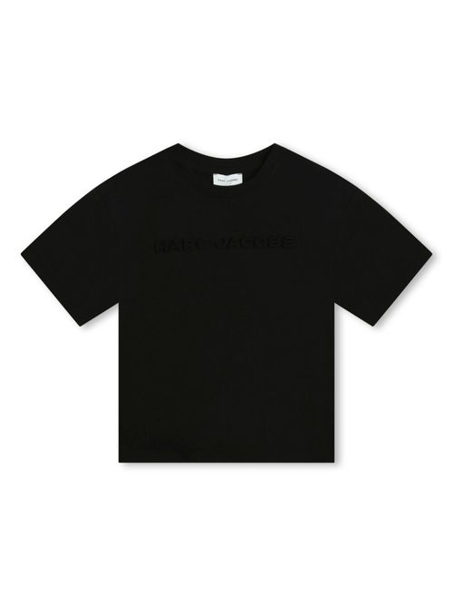 Crew-neck cotton T-shirt - Black