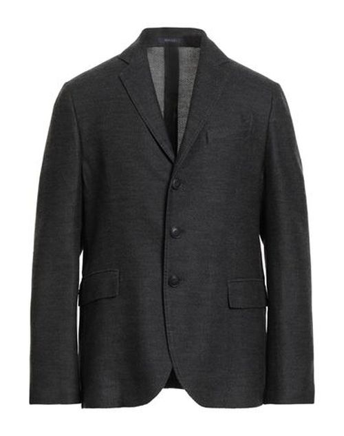 Man Blazer Charcoal Size 40 Wool, Silk, Cashmere