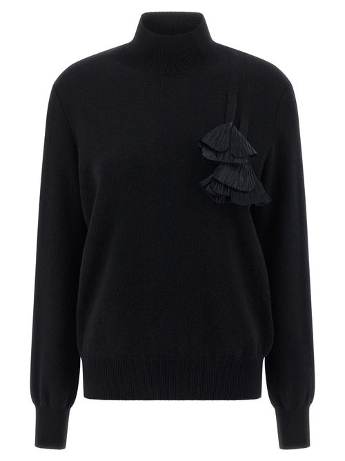 Floral Insert Sweater