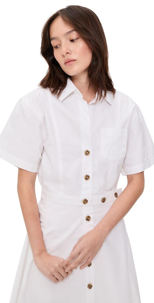 Myla Top White Poplin