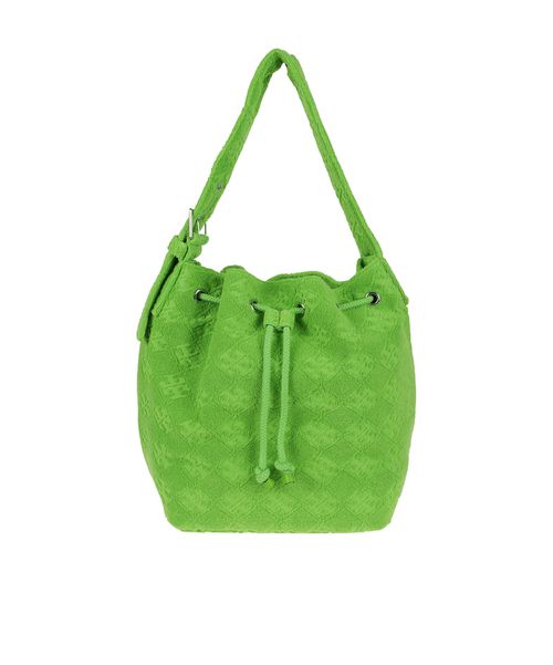 Drawstring bucket bag