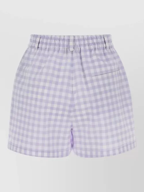 Moschino - cotton shorts button detail back pocket