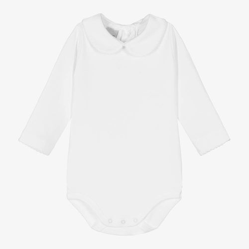 White Cotton Bodysuit