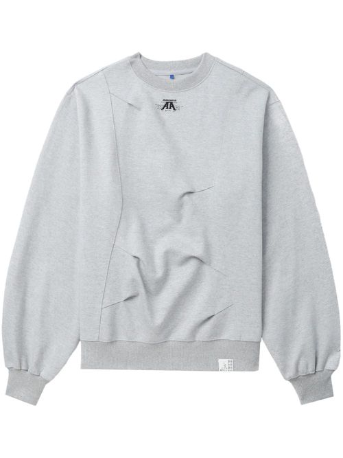 Nolc pleated sweatshirt - Grey