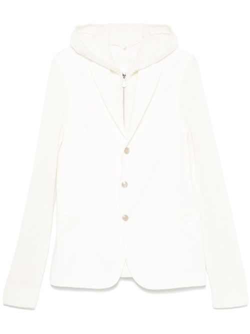 Panelled jacket - White