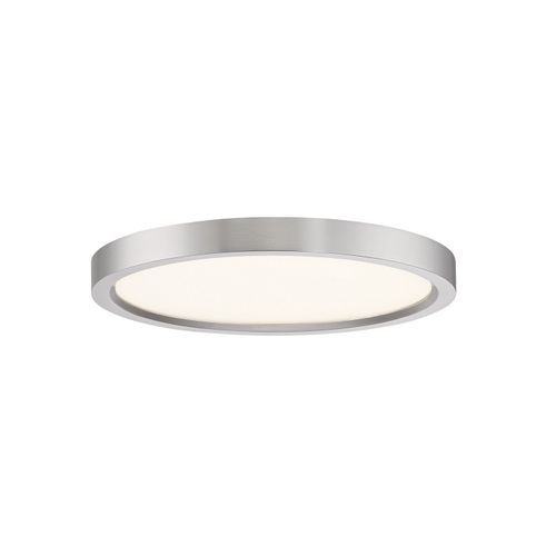 Outskirts LED Flush Mount in Brushed Nicke