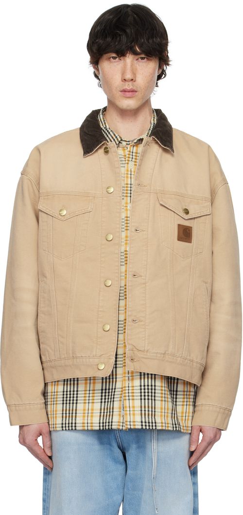 Carhartt Work In Progress タン Dayton トラッカージャケット