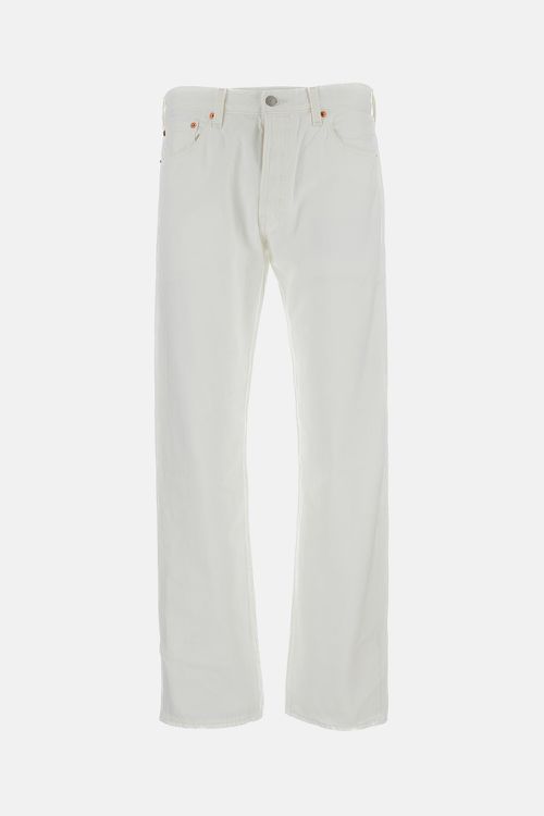 Levis Jeans White Cotton - Men