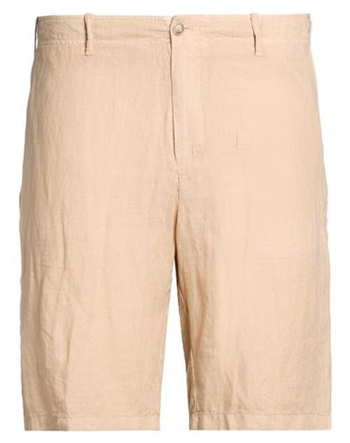 Man Shorts & Bermuda Shorts Sand Size 44 Linen
