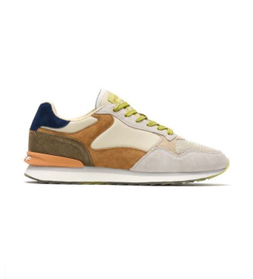 HOFF for man. 12402601 Multicoloured leather trainers Sevilla (45), Flat, Laces, Casual, Multicolor