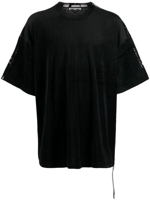 Chimayo panelled T-shirt - Black