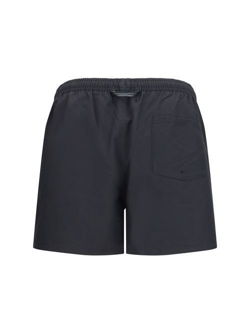 Recycled Polyester Swim Shorts — Black