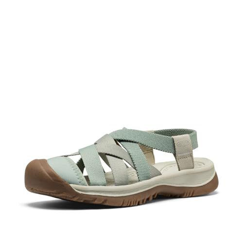 KEEN Women's Whisper Lattice Closed Toe Durable Adjustable Toe Protection Breathable Sandals