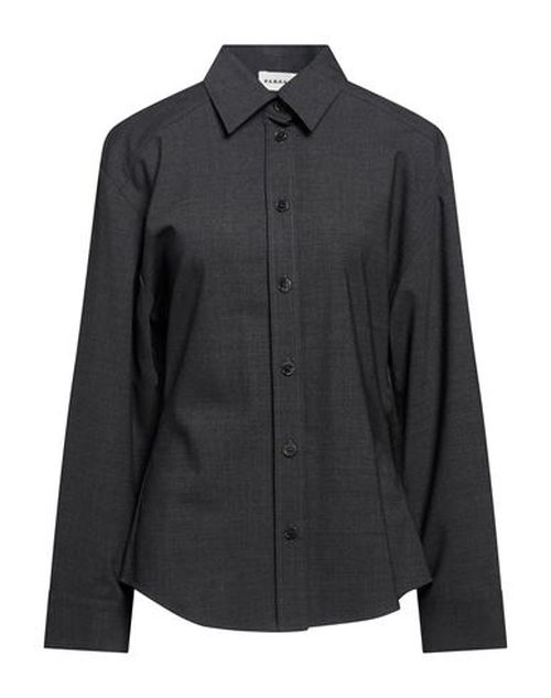 P. a.r. o.s. h. Woman Shirt Grey Size L Virgin Wool, Elastane