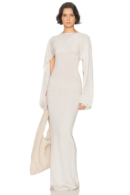 Aya Muse Briar Dress in Ivory - Ivory. XS also in L