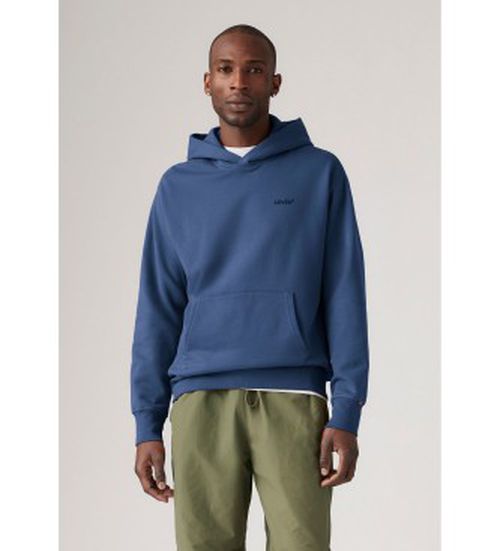 Levi's for man. A8435-0020 Authentic Hoodie Blue (S), Casual, Cotton