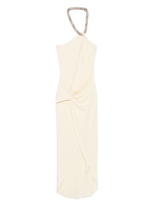 Amen | Amen draped-detailing maxi dress - Yellow | Realry
