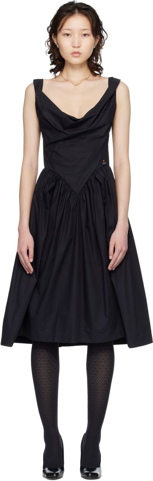 Black Sunday Midi Dress