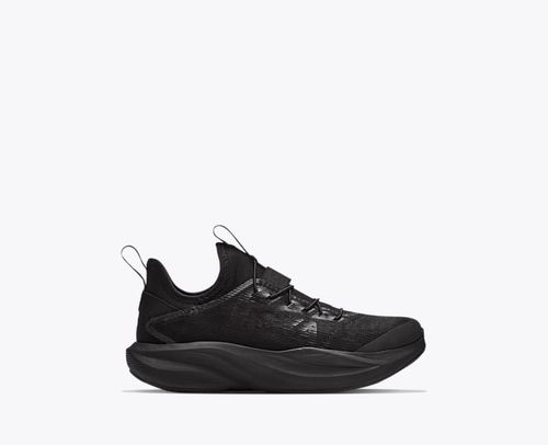 HOKA Mach 7 Little Kids Shoes in Black/Black