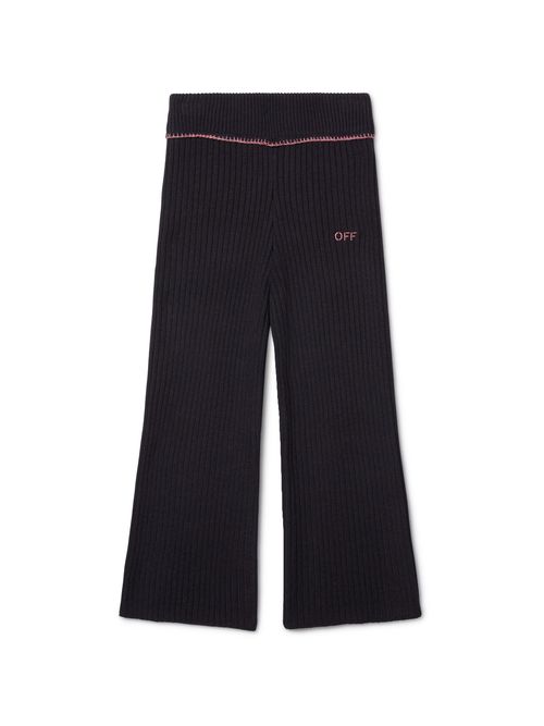 Off Stamp Clear  Rib Pant