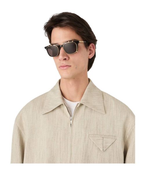 Classic Square Clip On Sunglasses