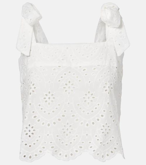 Noa broderie anglaise cotton top