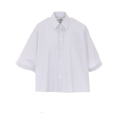 Oversize Cropped Shirt