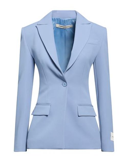 Woman Blazer Light blue Size S Polyester, Elastane