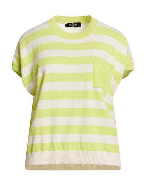Woman Sweater Lime green Size 12 Cashmere
