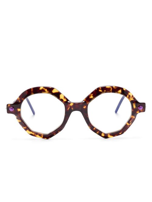 Kuboraum Maske P18 glasses - Brown