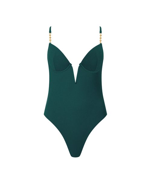 Bluebella Caspian Underwire Swimsuit Teal