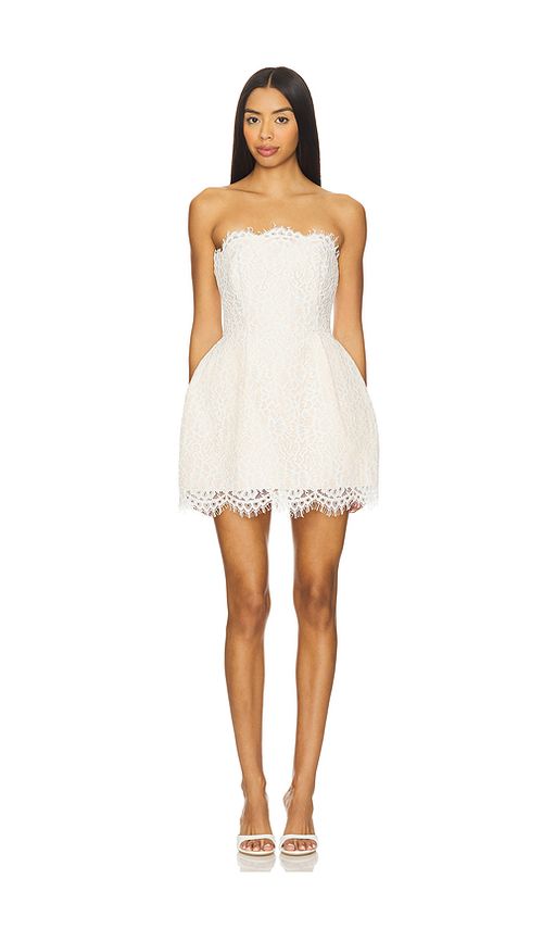 Lovers and Friends Sarina Mini Dress in White. XL. Also in