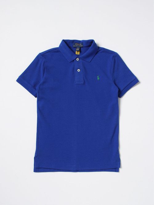Polo Shirt Kids color Royal Blue