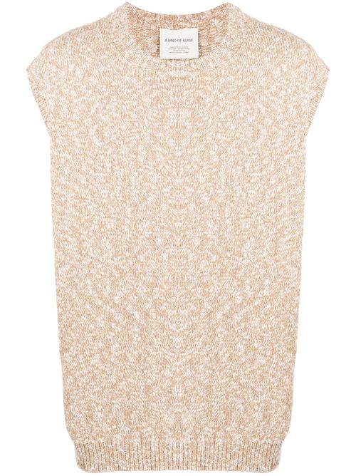 Nadeem knit vest - Neutrals