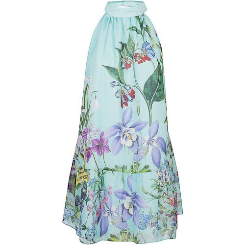 St. Piece Of London Bonnie Printed Silk Dre