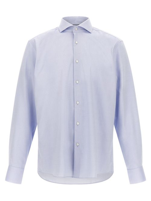 Oxford Cotton Shirt — Blue