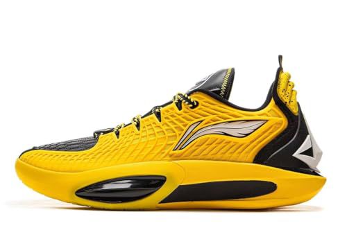 LI-NING Jimmy Butler 3 Men Basketball Shoes Lining Anti-Slip Professional Shock Absorption Sneakers Sports Shoes Yellow Black US