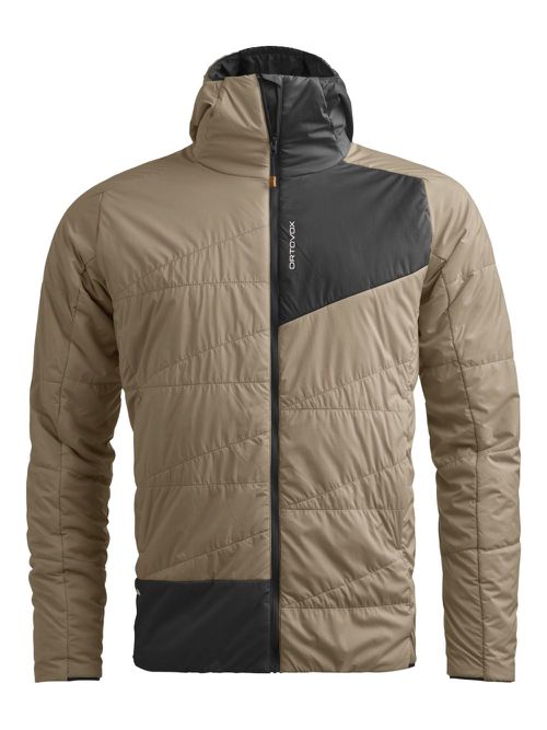 Quilted hooded jacket - Neutrals