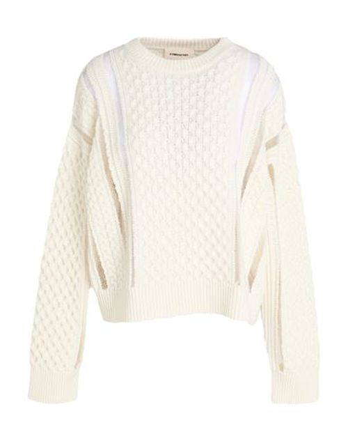 Woman Sweater Ivory Size M Wool, Acrylic, Polyamide