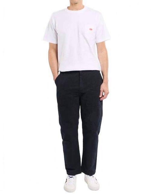 Heritage Fisherman's Cotton Pants In Rich Navy