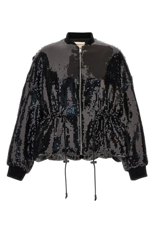 Sequin Bomber Jacket