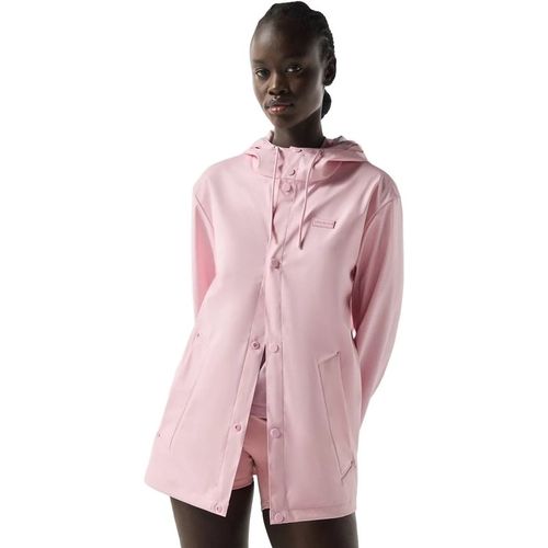 Hunter Izzy Hooded Women's Pink Rain Jacket