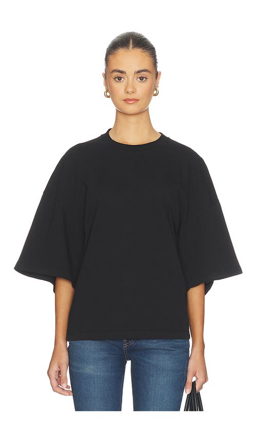AGOLDE Ellery Tee Shirt in Black. XS. Also in