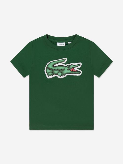 Boys Logo T-Shirt in Green
