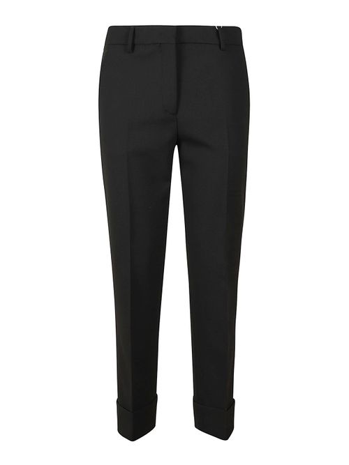 Wool blend trousers