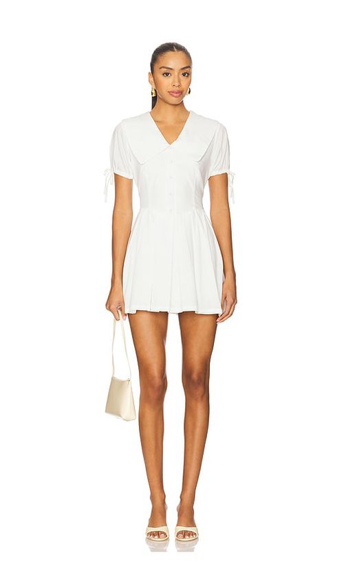 SNDYS KLEID BELMONT in White. Größe XS. Also in L, M